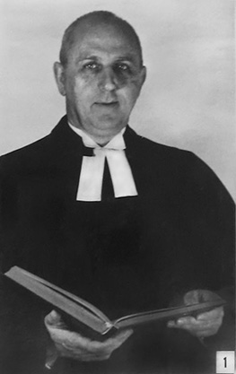 Pfarrer Fritz Müller verantwortete die Gebetsliturgie der bekennenden Kirche am 30.9.1938