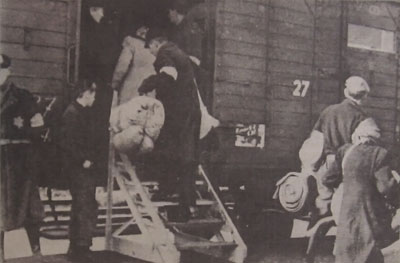 Die Deportation der Juden