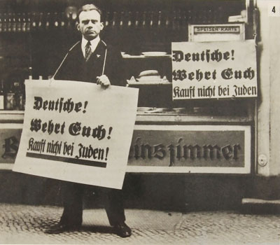 1.Boykott eines jüdischen Geschäfts am 1.4.1933